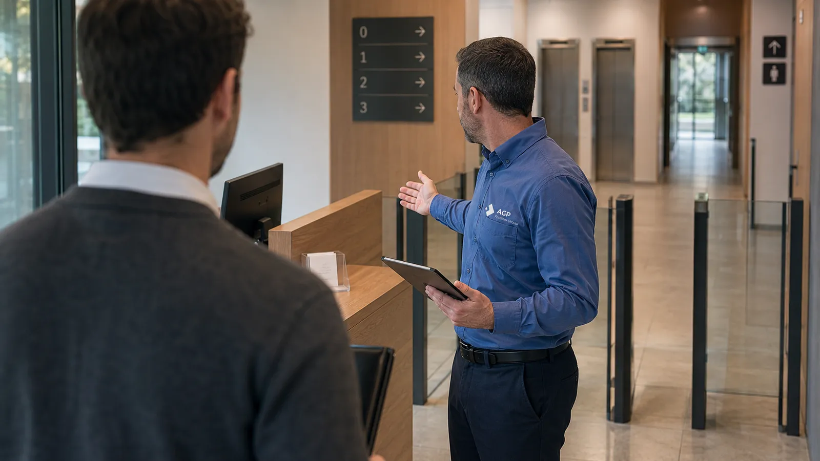 Control d’accessos per a instal·lacions industrials