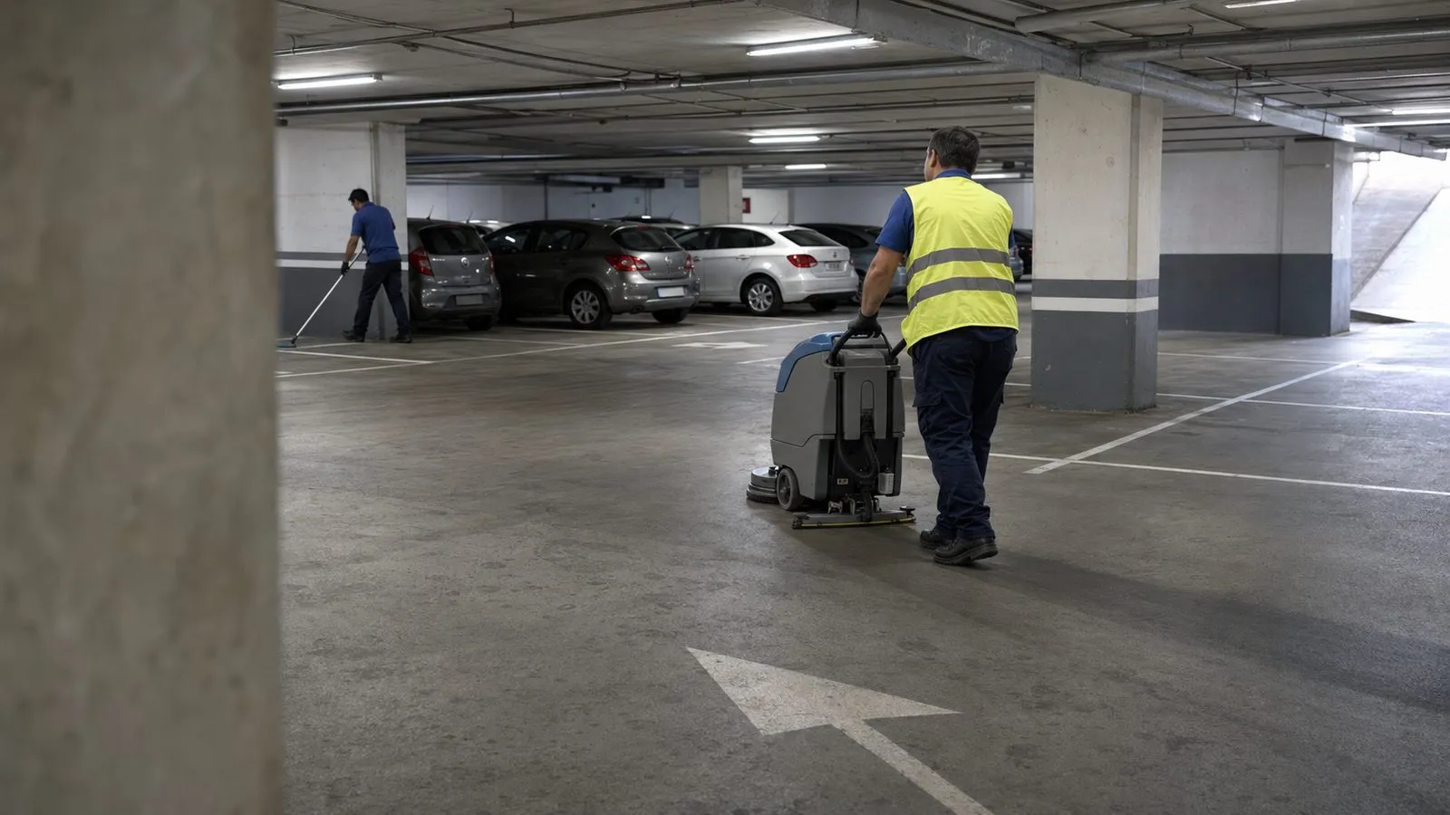 Limpieza de garajes y parkings